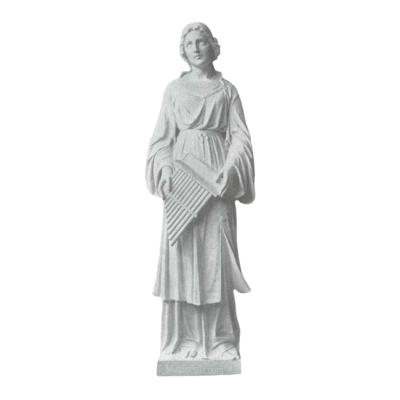 St. Cecilia Marble Statue V