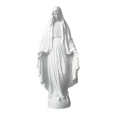 Our Lady Of Miracles Marble Statue II