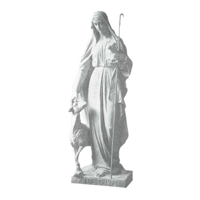 Our Lady Of The Fields Marble Statue IV