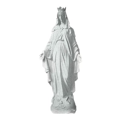 Lady Of Miracles Granite Statue VIII