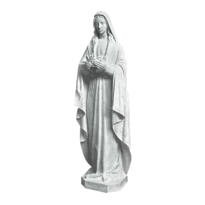 Our Lady Of Crowning Marble Statue III