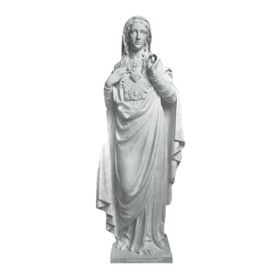 Sacred Mary Granite Statues