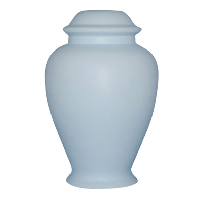 Classic Blue Ceramic Cremation Urn