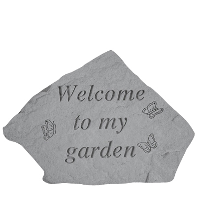 Welcome To My Garden Stone II