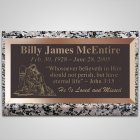 Jesus With Angel Bronze Plaque