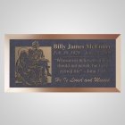 Faith Bronze Plaque