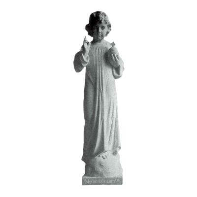 Infant Of Prague Granite Statue V