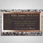 Virgin Mary Bronze Plaque