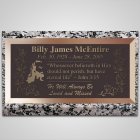 Jesus Bronze Plaque