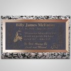 Jesus Bronze Plaque