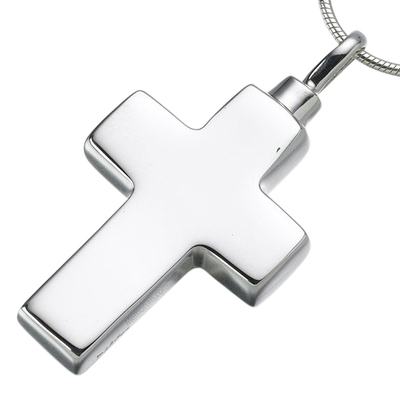 Large Cross Elegant Cremation Jewelry