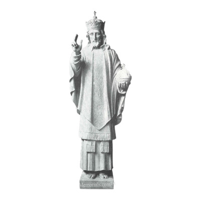 Christ The King Granite Statue III