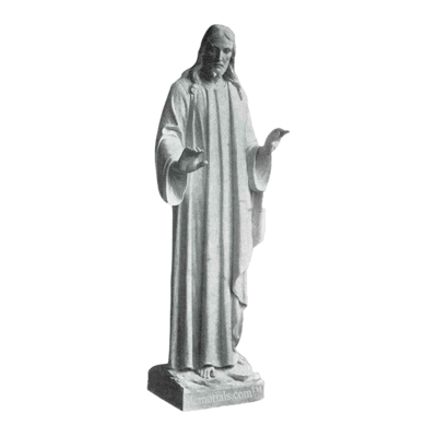 Christ Blessing The Multitude Granite Statue II