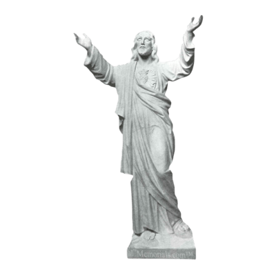 Spread Of Heart Marble Statue III