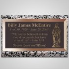 Resurrection Bronze Plaque