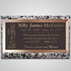 Praying Mary Bronze Plaque