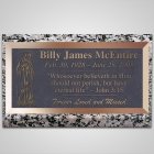 Praying Mary Bronze Plaque