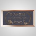 Holy Bible Bronze Plaque