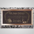 Holy Bible Bronze Plaque