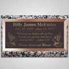 Love Birds Bronze Plaque