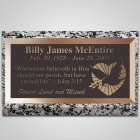 Loving Dove Bronze Plaque