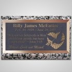 Loving Dove Bronze Plaque