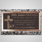 Eternity Cross Bronze Plaque