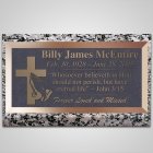 Eternity Cross Bronze Plaque