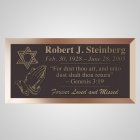 Prayer Time Bronze Plaque