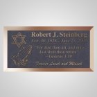 Prayer Time Bronze Plaque