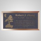 Zen Bronze Plaque