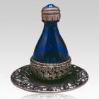 Pewter Basket Roma Tear Bottle