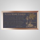 Island Time Bronze Plaque