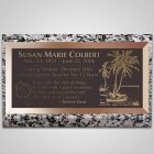 Island Time Bronze Plaque 