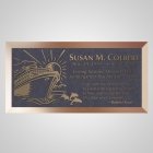 Cruise Bronze Plaque