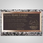 Deep Blue Sea Bronze Plaque