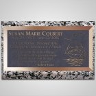 Deep Blue Sea Bronze Plaque