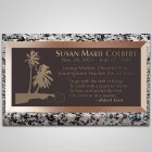 Tropical Island Bronze Plaque