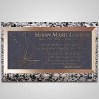 Sailing Bronze Plaque