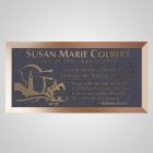 Lighthouse Bronze Plaque