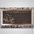 Lighthouse Bronze Plaque