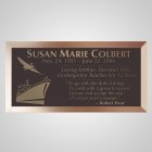 Pelican Bronze Plaque