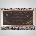 Garden of Eden Bronze Plaque