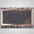 Garden of Eden Bronze Plaque