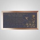 Hummingbird Bronze Plaque