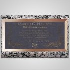 Sunflowers Bronze Plaque