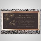 Butterflies Bronze Plaque