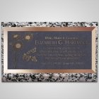 Butterflies Bronze Plaque