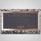 Flying Solo Bronze Plaque