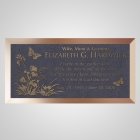 Memories Bronze Plaque